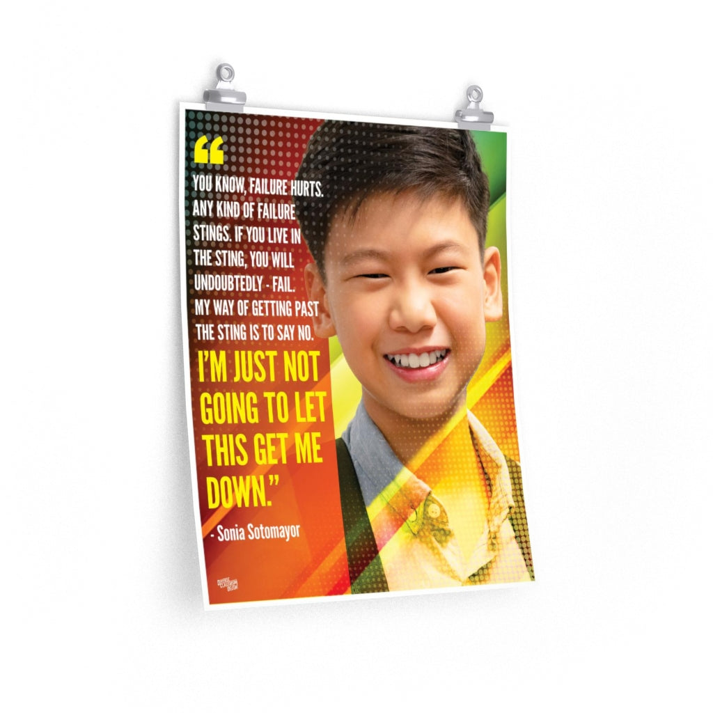 "Not Going To Let This Get Me Down"